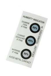 Humidity Indicating cards- Garg Chemical Company