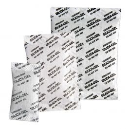 Silica gel packets delivered from German warehouse