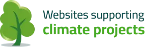 Logo for websites that support climate projects