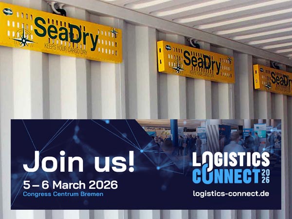 SeaDry Container-Trockenmittel live in Bremen: ThoMar berät auf der LogisticsConnect 2026 zu Feuchtigkeitsschutz im Containertransport.