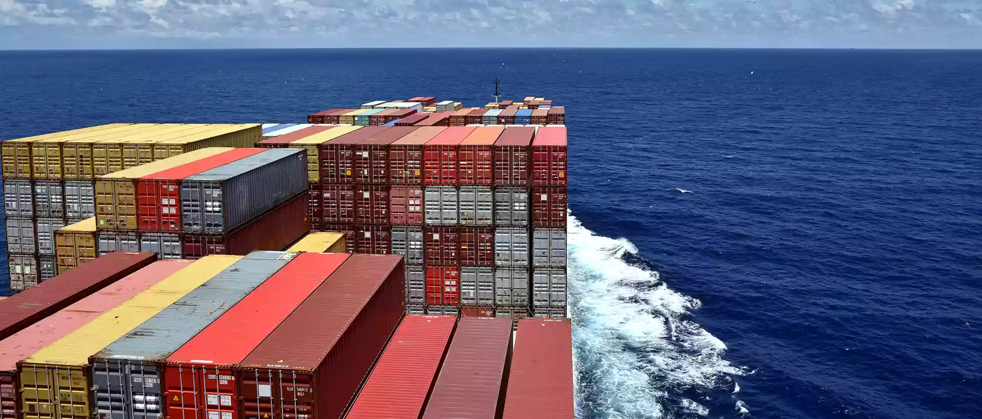 Header Container und Transport Kategorie