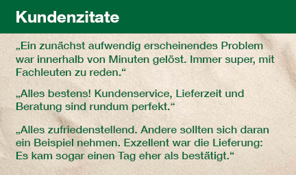 Zitate von ThoMar Kunden