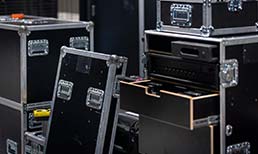 Event technology in flight cases