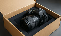 Elektronik-Verpackung ohne Folie